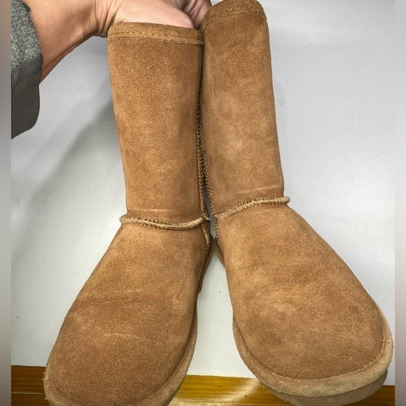 Bearpaw Elle short boots tan size 7 - Picture 10 of 10